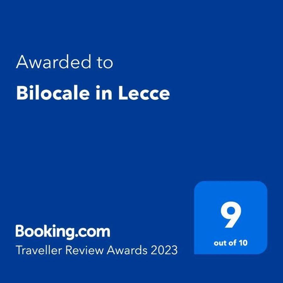 Апартаменты Bilocale In Лечче Экстерьер фото